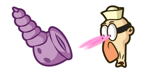 SpongeBob Barnacle Boy's Sulfur Vision Meme Cursor