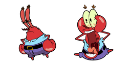 SpongeBob Shocked Mr. Krabs Cursor