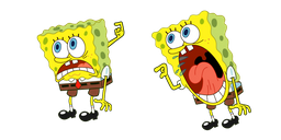SpongeBob Yelling at Squidward Meme Cursor