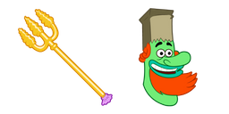 SpongeBob SquarePants Movie King Neptune Cursor