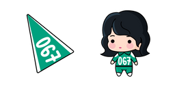 Squid Game Player 067 aka Kang Sae-byeok Cursor