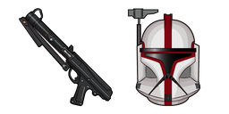 Star Wars Clone Captain DC-15S Blaster Cursor