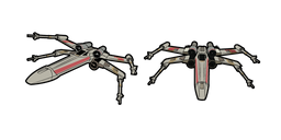 Star Wars X-Wing Starfighter Cursor