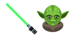 Star Wars Yoda Lightsaber Cursor
