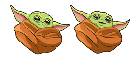 Star Wars Baby Yoda Curseur