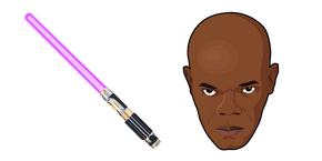 Star Wars Mace Windu Lightsaber Curseur