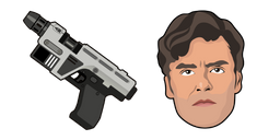Star Wars Poe Dameron Glie-44 Blaster Pistol Cursor