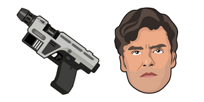 Star Wars Poe Dameron Glie-44 Blaster Pistol Curseur