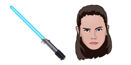 Star Wars Rey Skywalker Lightsaber Cursor
