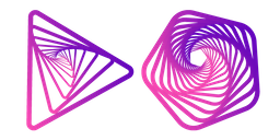 Artistic Geometric Shape Cursor