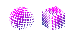 Disco Ball and Disco Cube Cursor