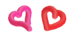 Fluffy Hearts Cursor