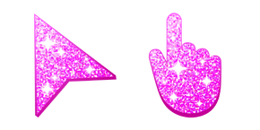 Pink Glitter Cursor