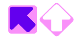 Pink Square Cursor