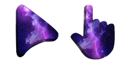 Purple Space Curseur