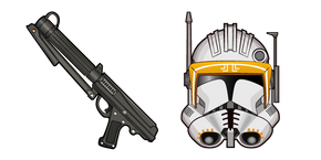 Star Wars Commander Cody and DC-15A Blaster Carbine cursor