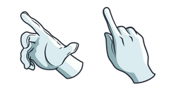 Super Smash Bros Master Hand Cursor