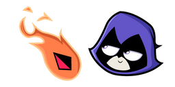 Teen Titans Go Raven Cursor