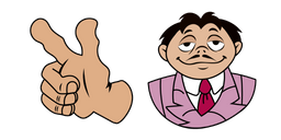 The Addams Family Gomez and Thing Cursor