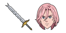The Seven Deadly Sins Gilthunder and Sword Cursor