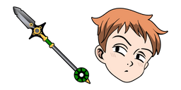 The Seven Deadly Sins King Spirit Spear Cursor