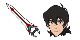 Voltron Keith and Sword Cursor