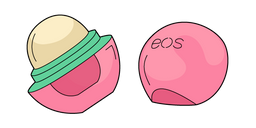 VSCO Girl EOS Lip Balm Strawberry Sorbet Cursor
