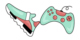 VSCO Girl Sneaker and Joystick Cursor