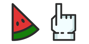 Watermelon Cursor
