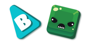 Blooket Green Slime Monster Cursor