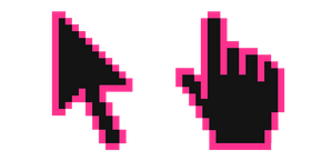 Wild Strawberry Pixel Cursor
