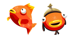 Tiko Fishstick and Orange Flopper Cursor