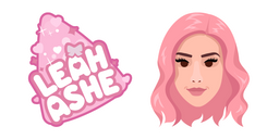 Leah Ashe and Logo Cursor