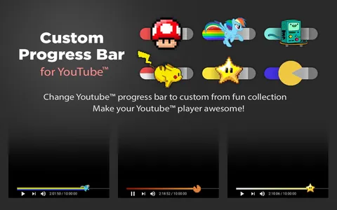 Custom ProgressBar for YouTube